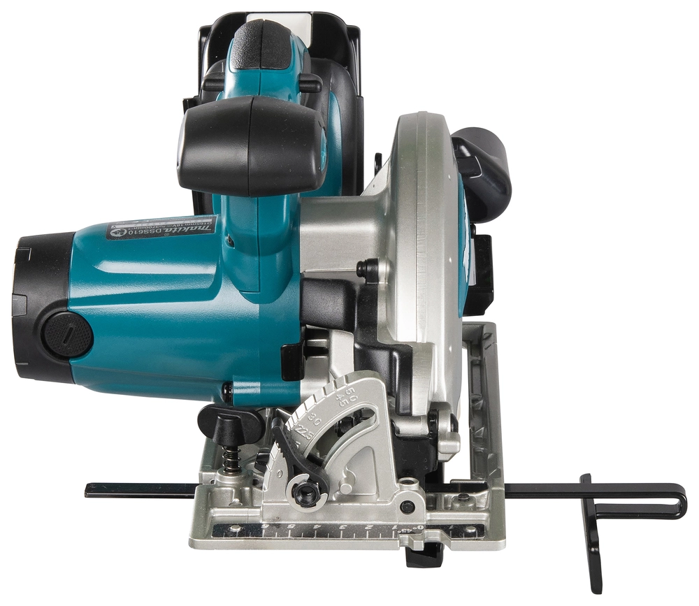 Makita DSS610Z pjūklas su ergonomine gumuota rankena