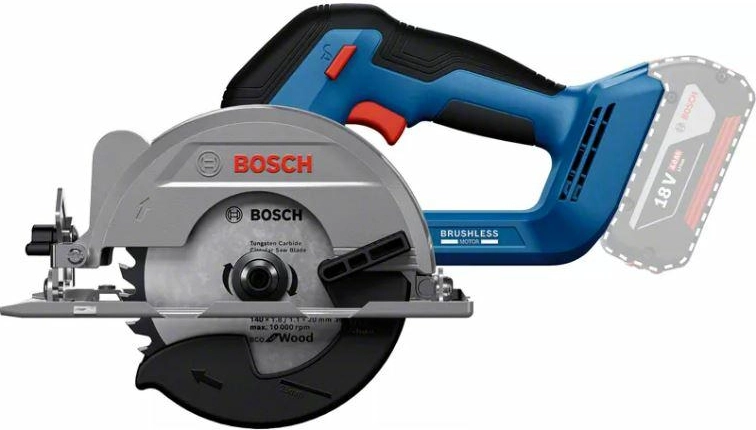 PJŪKLAS DISKINIS AKUMULIATORINIS BOSCH GKS 18V-51