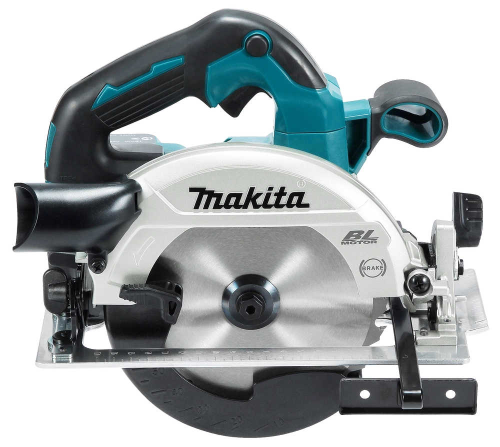 Kompaktiškas MAKITA DHS660Z pjūklas 57mm pjovimo gyliu