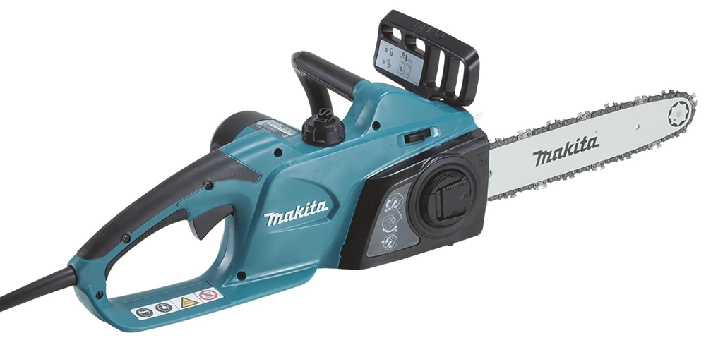 Makita UC3541A grandininis pjūklas 1800W su 35cm pjūklu ir ergonomišku korpusu