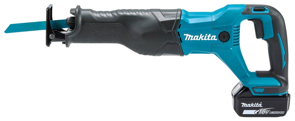 Kompaktiškas Makita pjūklas su gumuota rankena