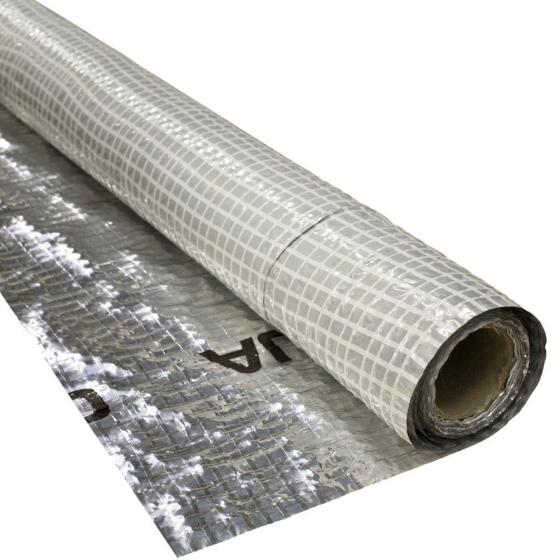PLĖVELĖ GARO IZOLIACINĖ STROTEX AL90 SU FOLIJA 1,5X50M