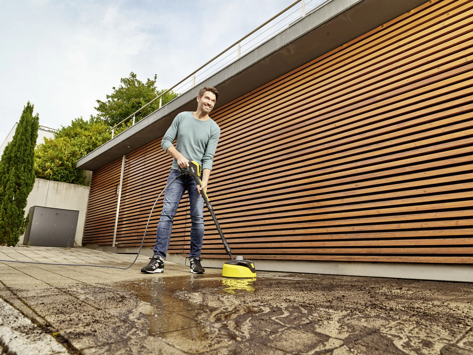 Plug'n'Clean valymo priemonių sistema KARCHER plovykloje