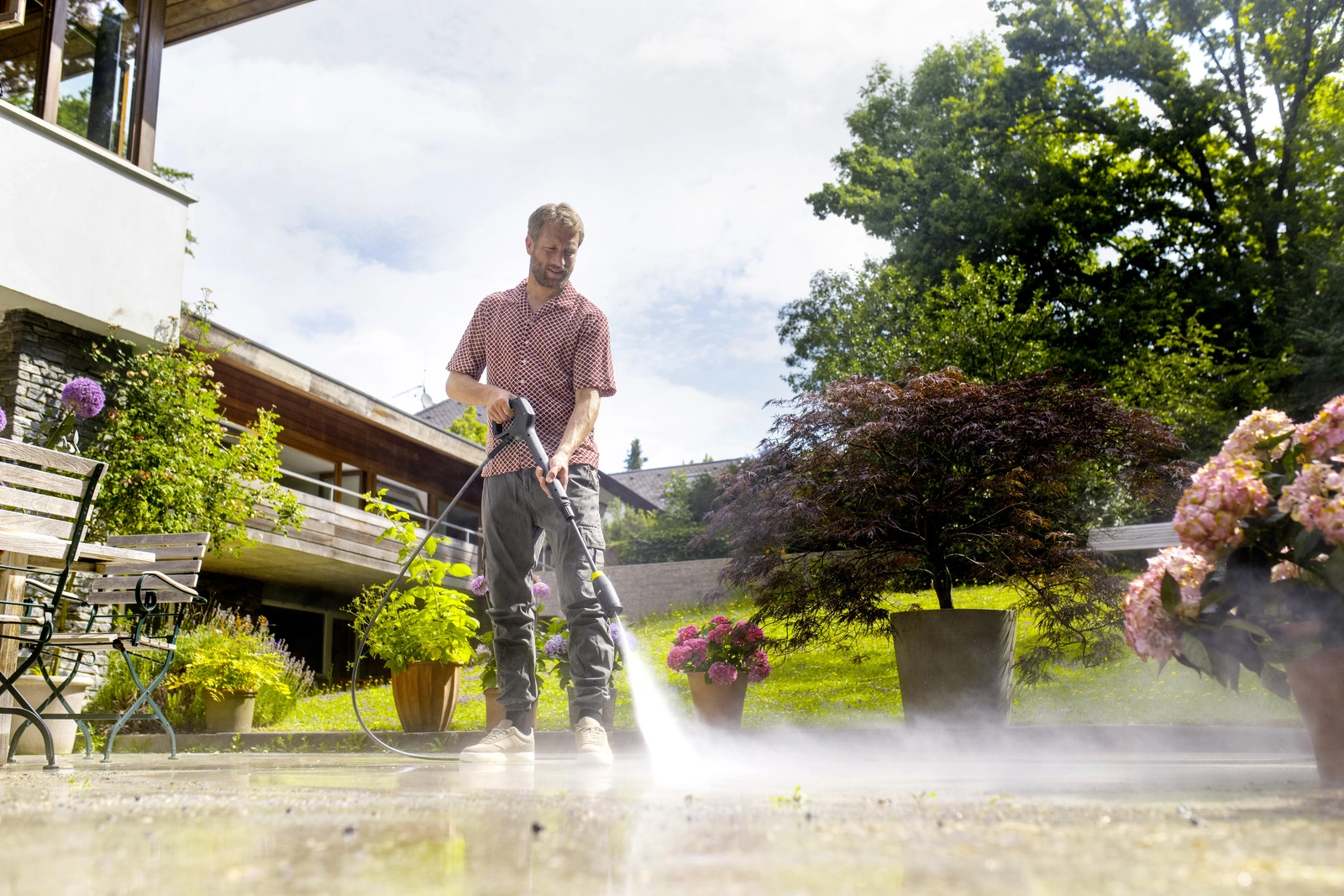 Karcher K 7 komplektacija su universaliu valikliu RM 626