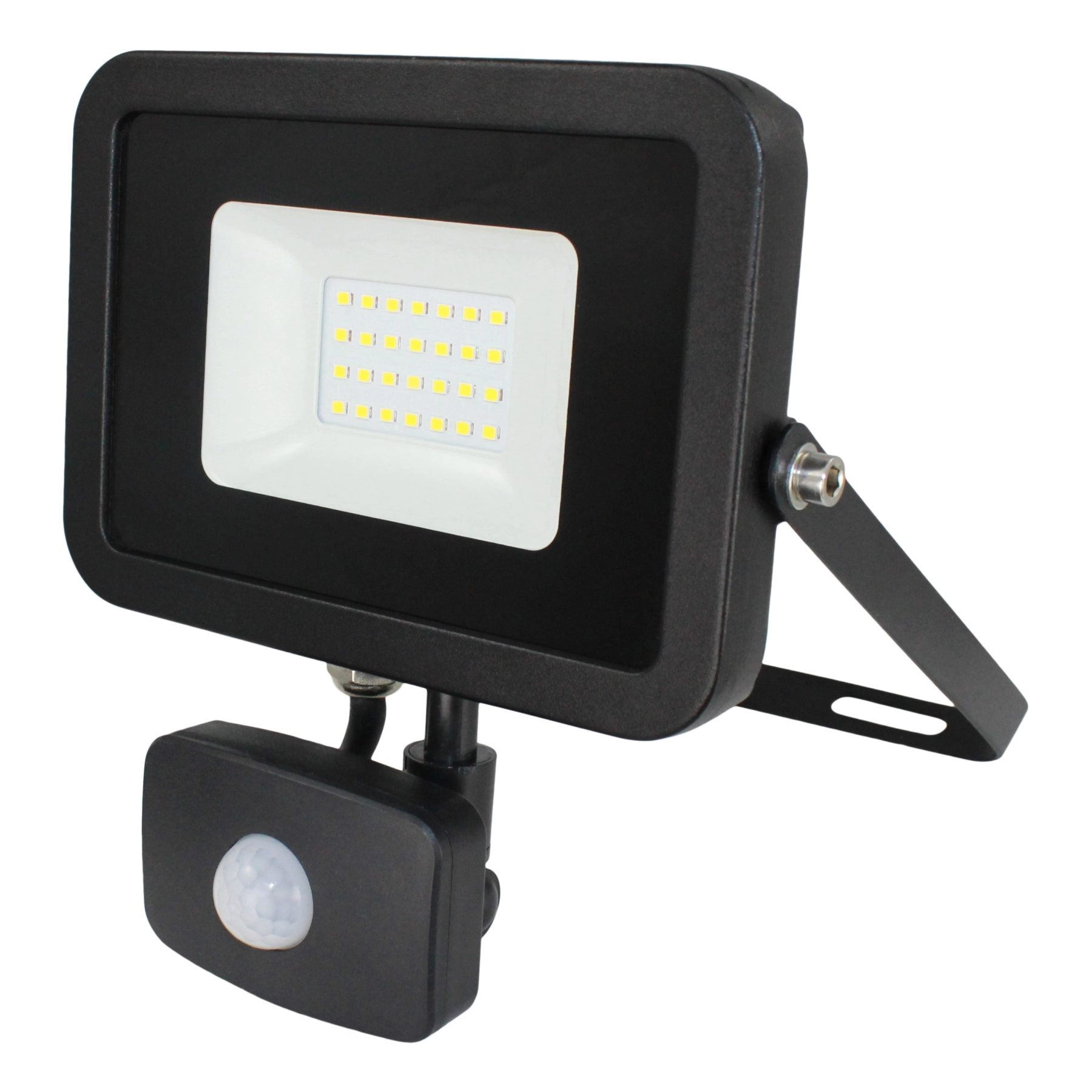 LED prožektorius 70W su judesio davikliu Spectrum Light lauko apšvietimui