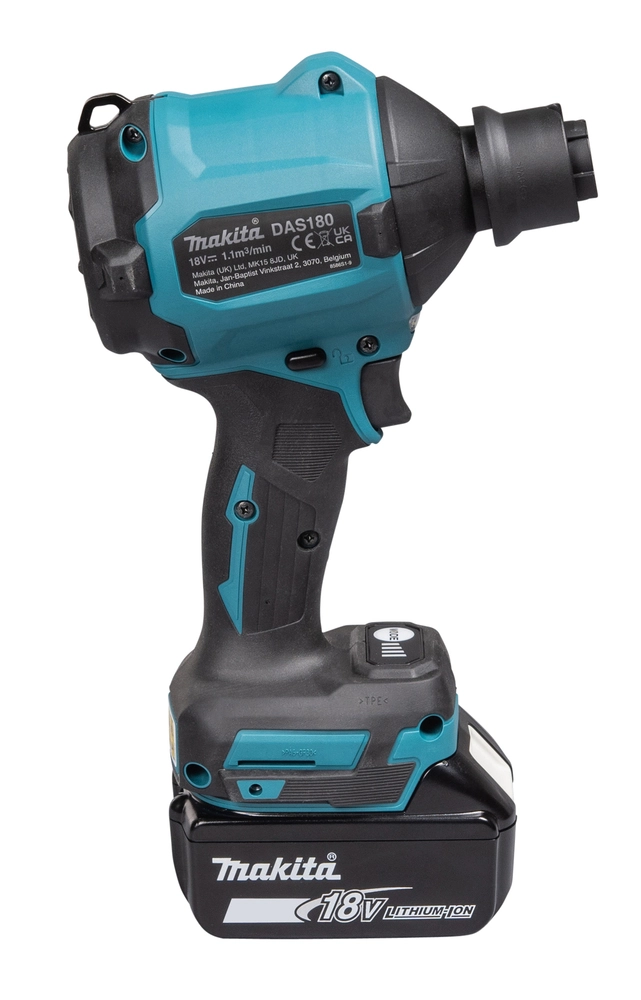 MAKITA DAS180Z su integruotu LED šviesos diodu