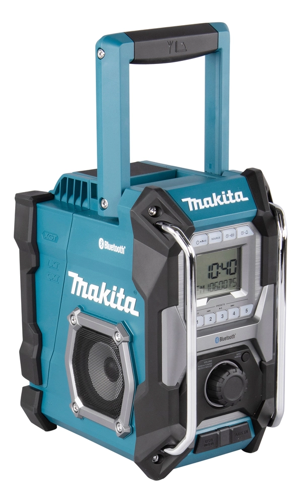 Makita akumuliatorinė radija su AC adapteriu