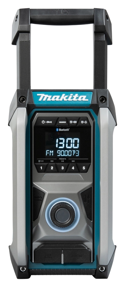 Profesionalus MAKITA radijas statybvietėms IP65 apsauga