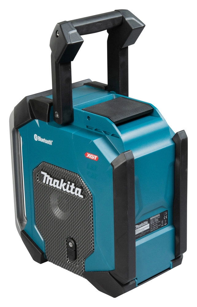 Akumuliatorinis MAKITA radijas su galingais stereo garsiakalbiais