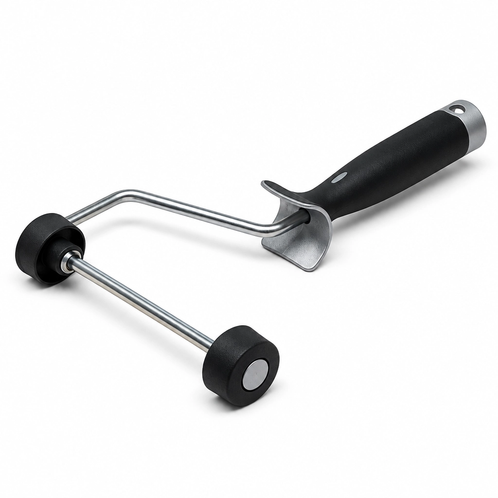 ANZA PLATINUM MAXI 180mm aliumininė volelio rankena su ergonomine gumuota rankena dažymo darbams