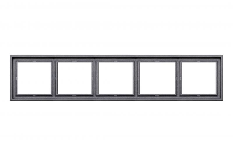 RĖMELIS PENKIAVIETIS LIREGUS MODERN JUODA SPALVA K14-445-05.M/BM