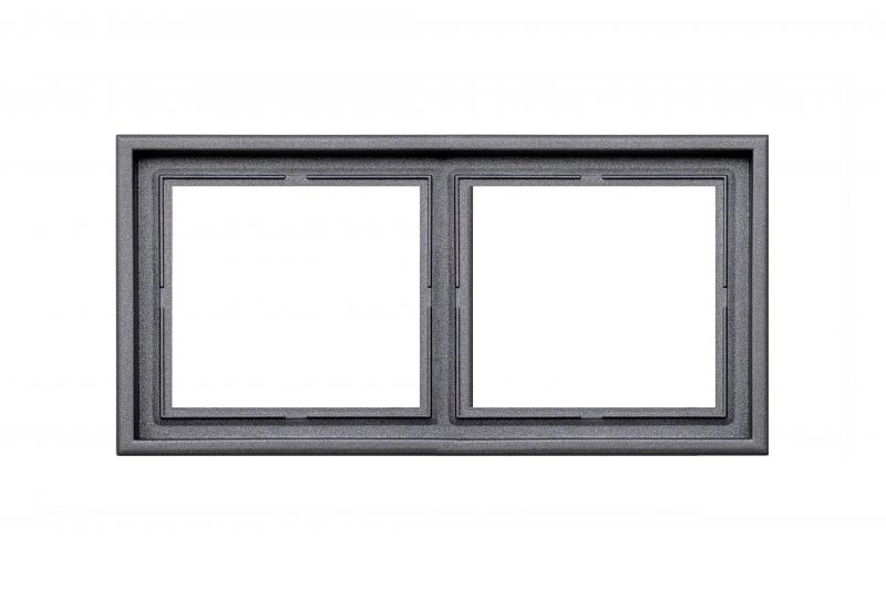 RĖMELIS DVIVIETIS LIREGUS MODERN JUODA SPALVA K14-445-02.M/BM
