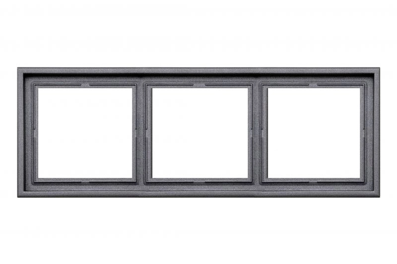 RĖMELIS TRIVIETIS LIREGUS MODERN JUODA SPALVA K14-445-03.M/BM