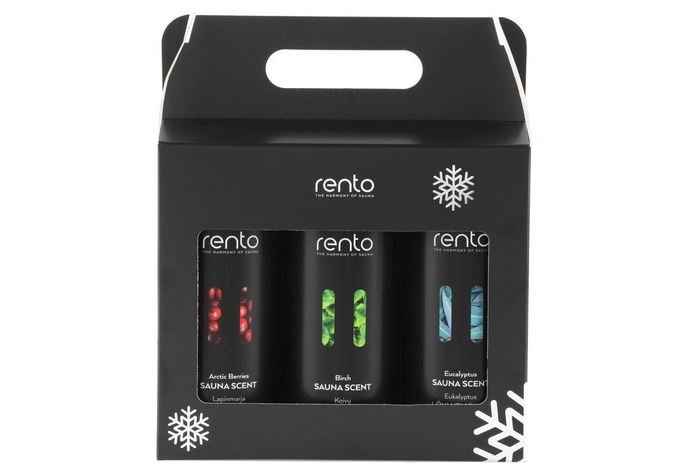 RINKINYS KVAPIŲJŲ ESENCIJŲ RENTO 3 X 400ML.