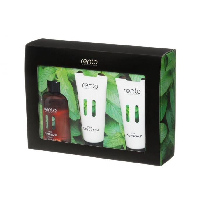 Pėdų SPA rinkinys RENTO su mėtų ir eukalipto aromatu