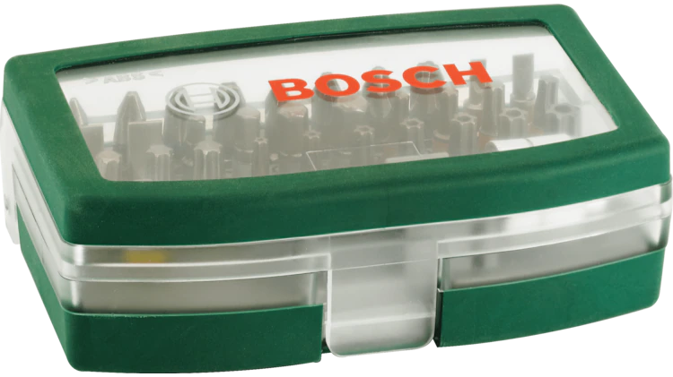 BOSCH antgalių komplektas PH PZ SL HEX Torx spalviniu kodavimu