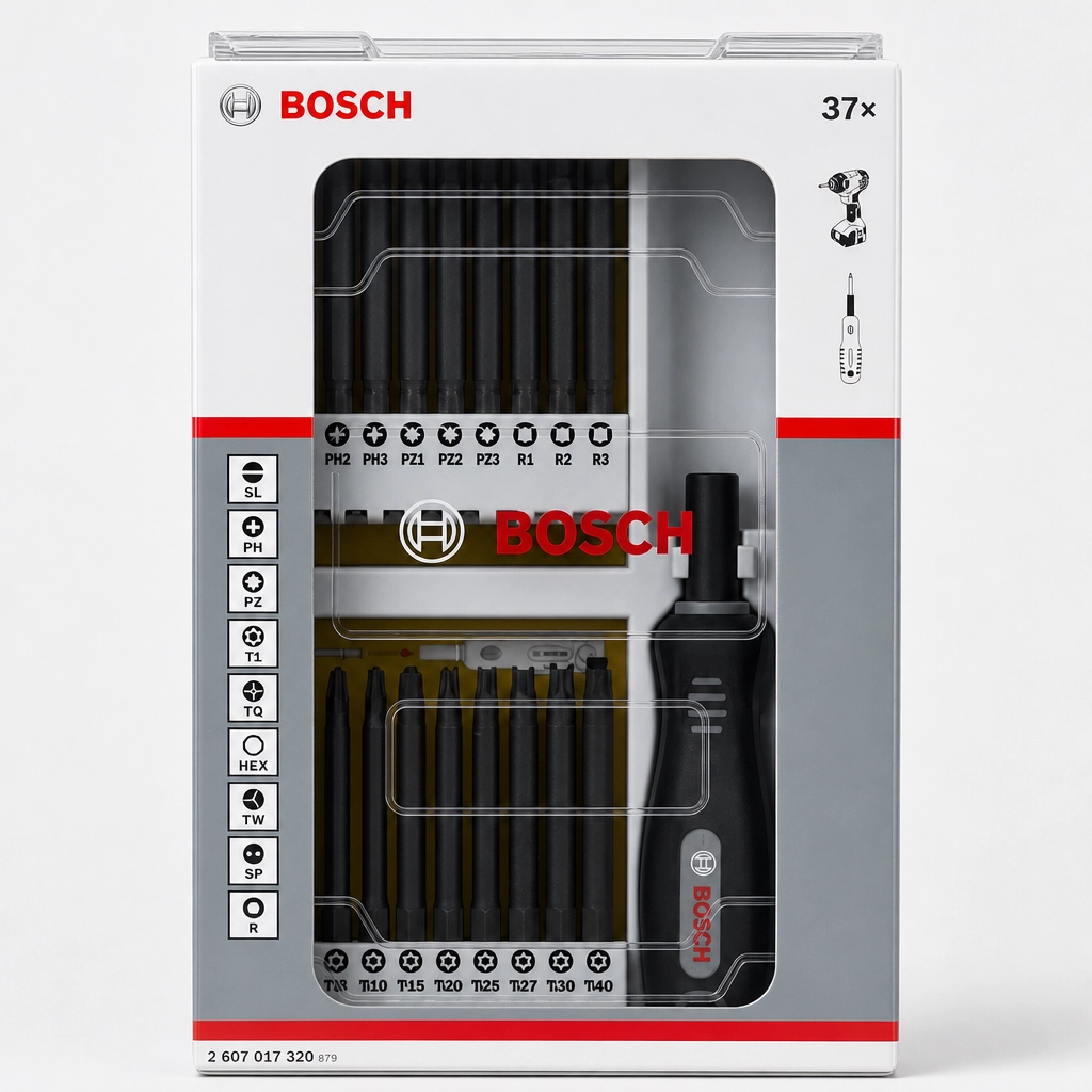 RINKINYS SUKIMO ANTGALIŲ BOSCH 2607017320 37VNT