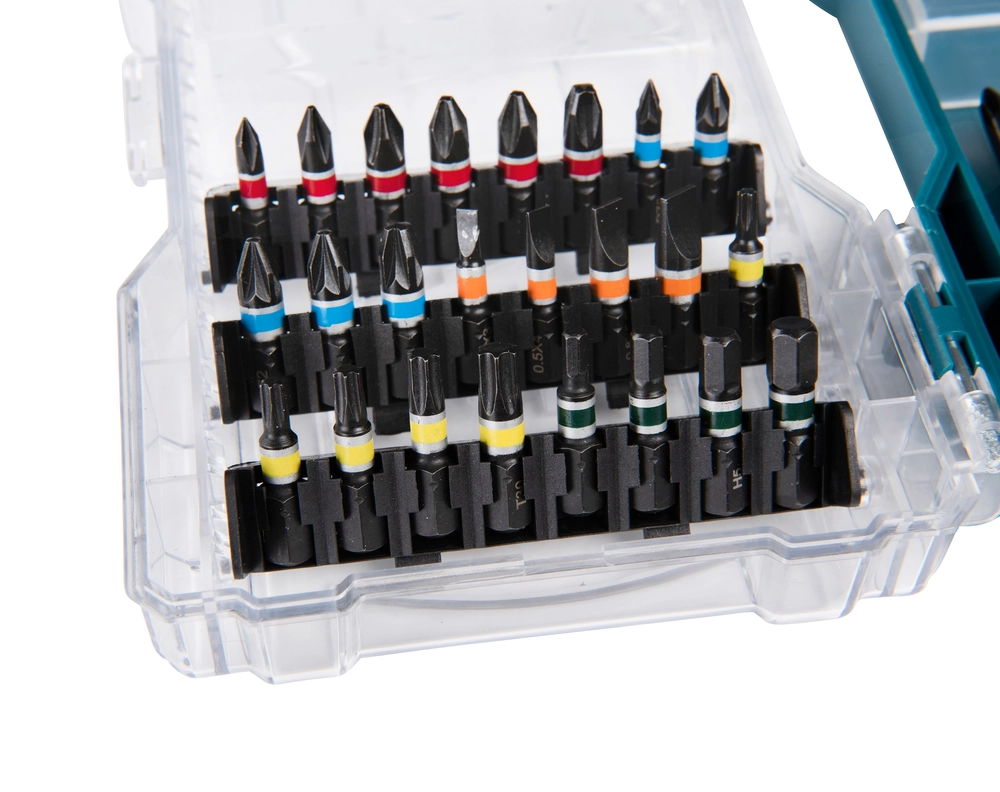 Makita profesionalūs sukimo antgaliai Phillips Pozidriv Torx Hex 25mm ilgio