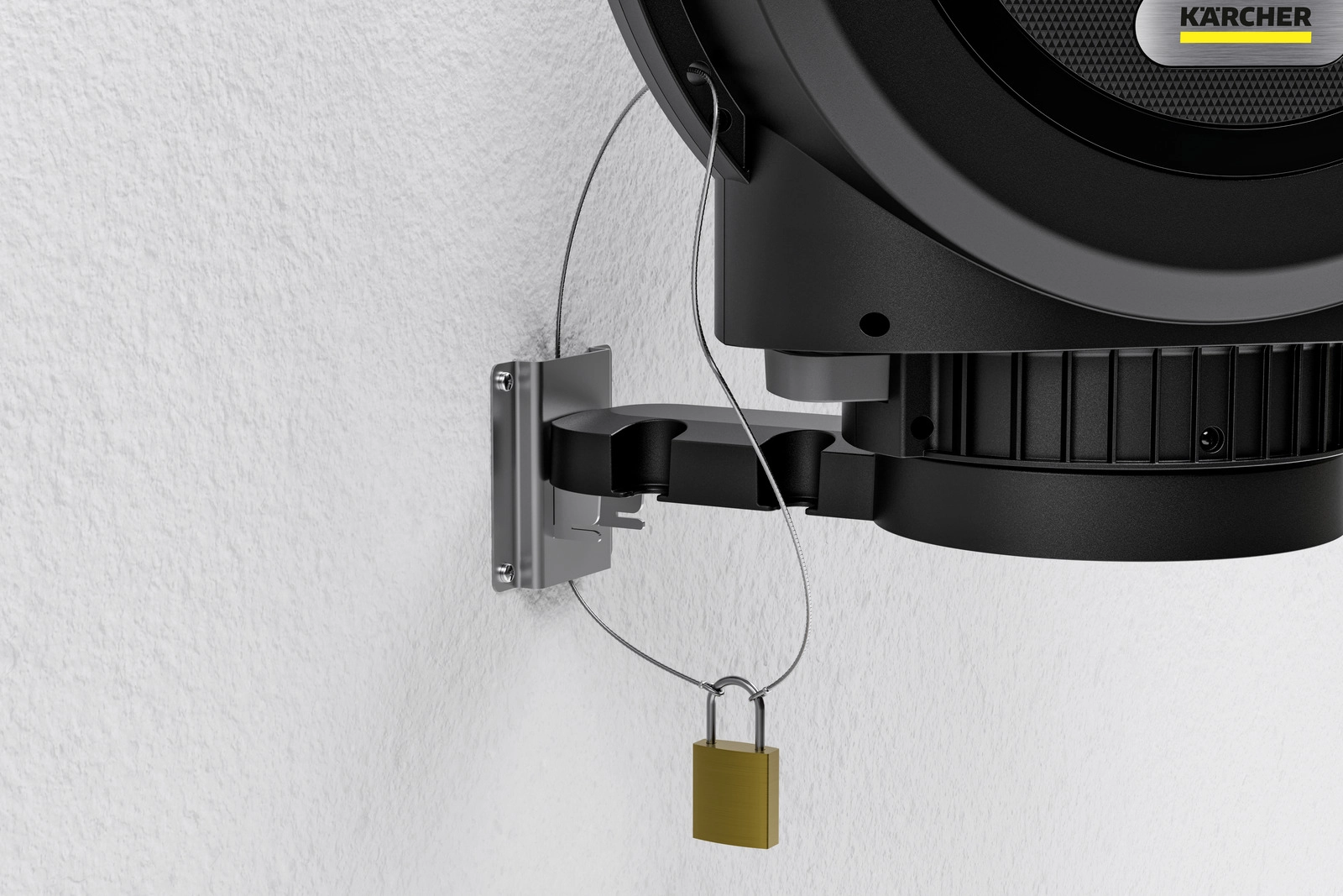 Žarnos dėžė KARCHER su 35 metrų sodo žarna