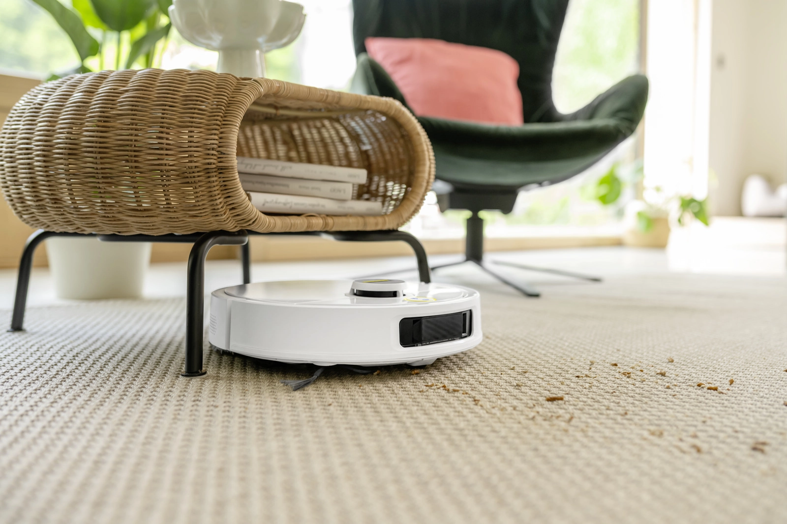 KÄRCHER robotas su app valdymu ir WLAN jungtimi