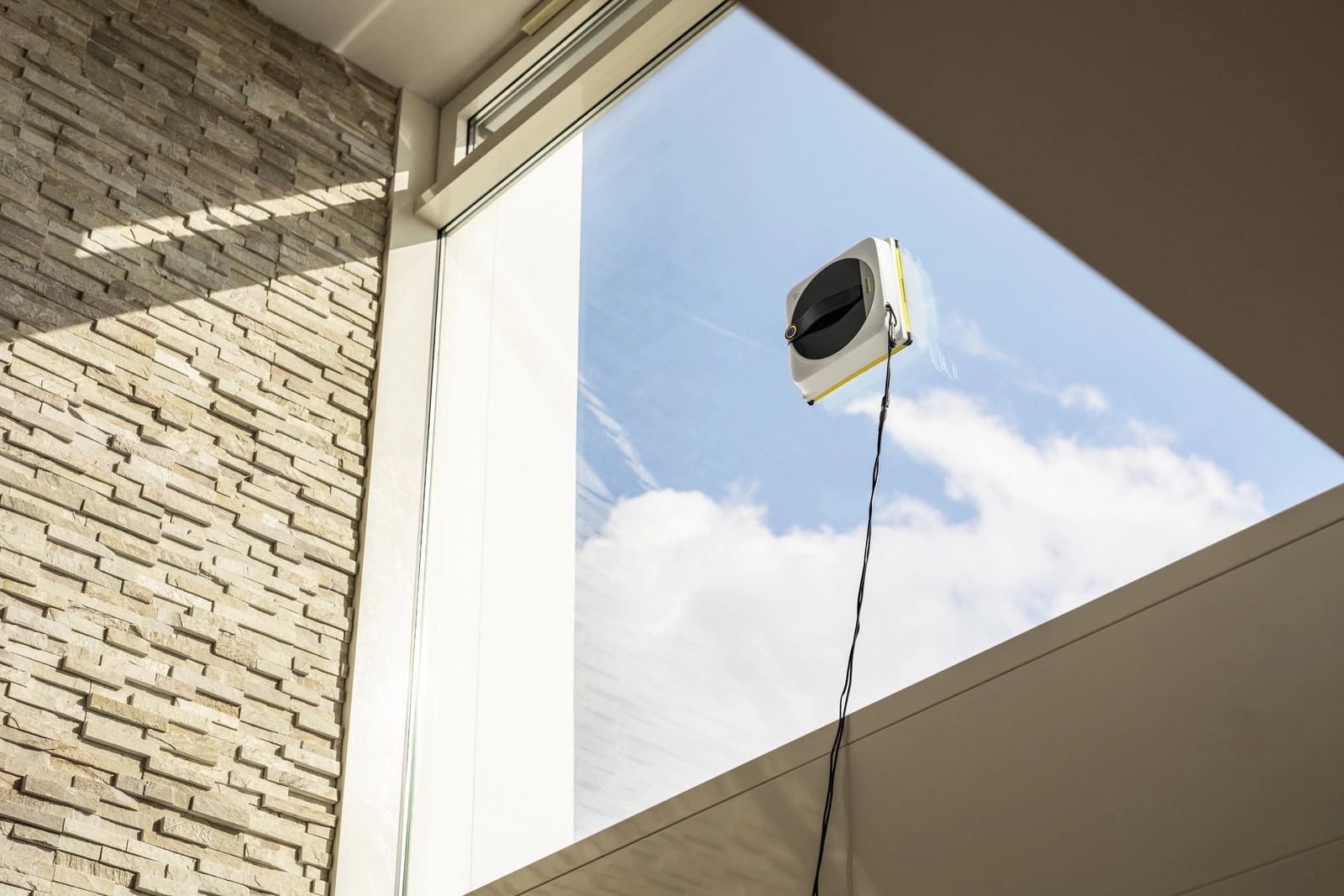 KARCHER RCW 4 robotas valo dušo kabinos stiklą
