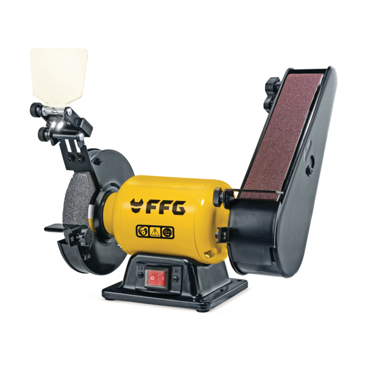 ŠLIFUOKLIS KOMBINUOTAS FF GROUP CBBG 400 PLUS 400W