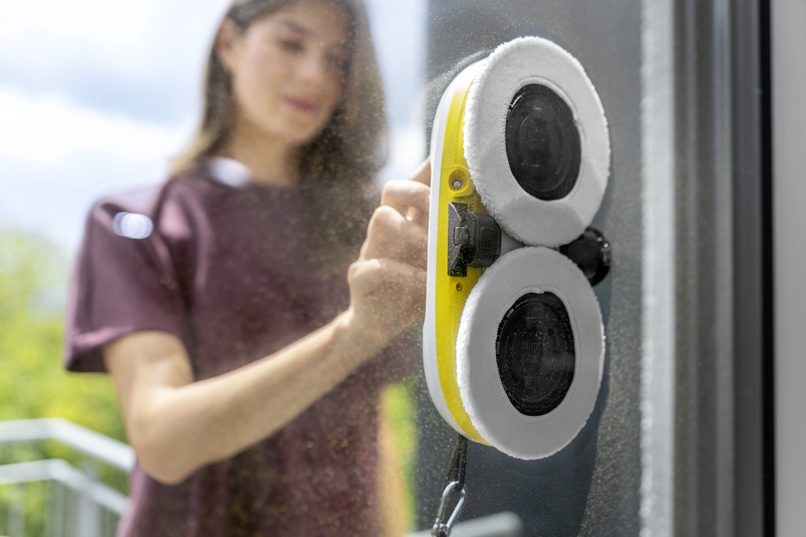 Šluosčių rinkinys Karcher 2.269-210.0 langų robotui