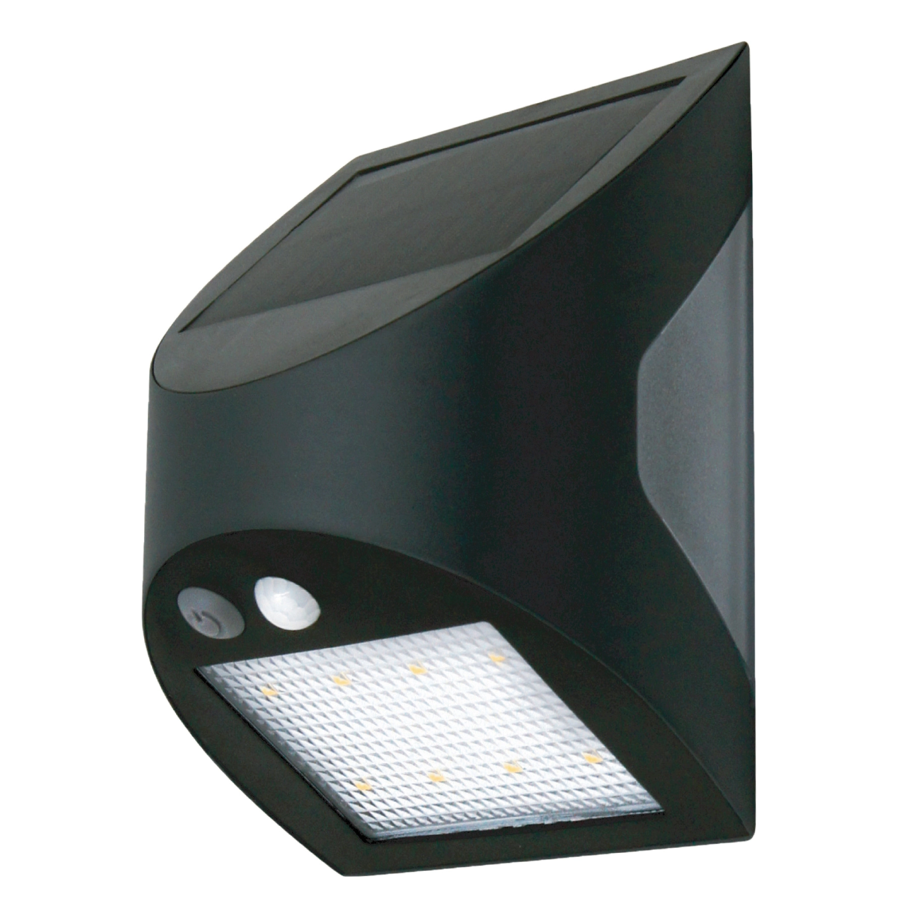 ŠVIESTUVAS LED SODO SU SAULĖS BATERIJA 3W SMD 300LM 4000K IP44 JUODAS