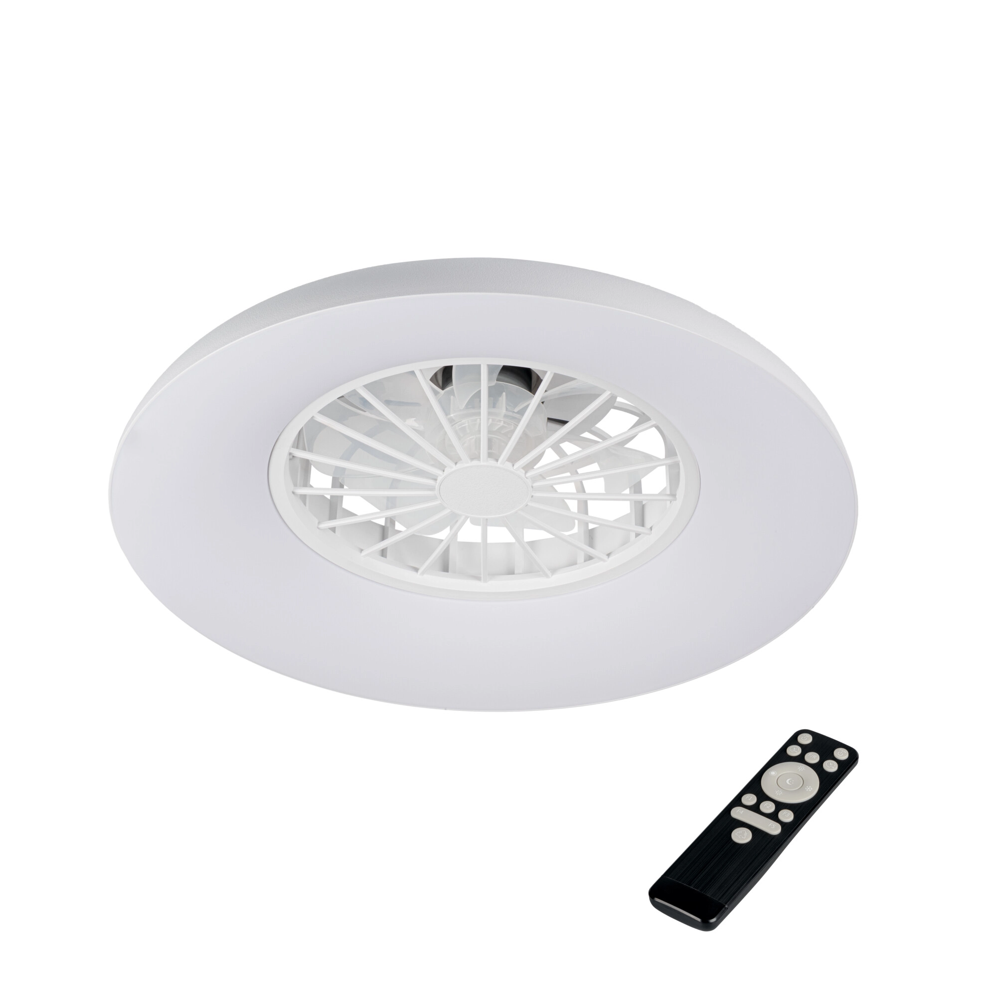 ŠVIESTUVAS LED SU INTEGRUOTU VENTILIATORIUMI PLAVE PAN CCT+RGB