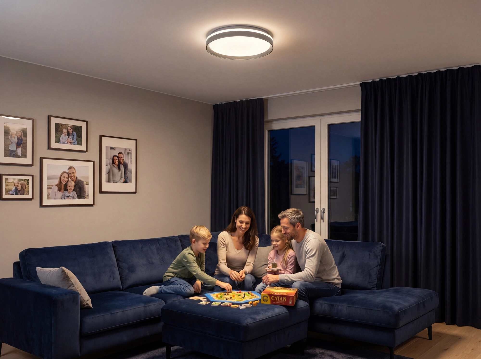 Kanlux LIXAN šviestuvas su šviesos temperatūros keitimu