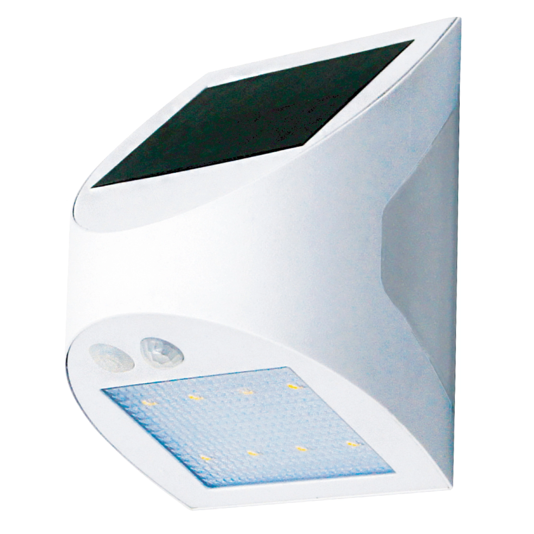 ŠVIESTUVAS LED SODO SU SAULĖS BATERIJA 3W SMD 240LM 7000K IP44 BALTOS SPALVOS