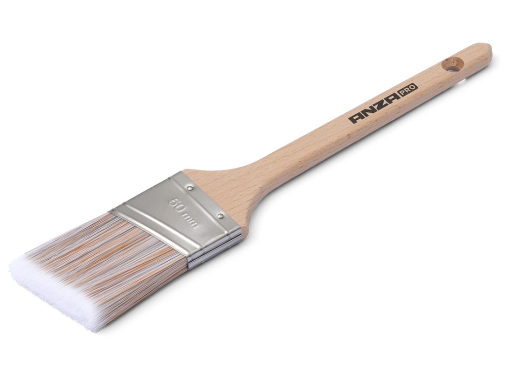 Kampinis dažymo teptukas ANZA 50mm tiksliam darbui
