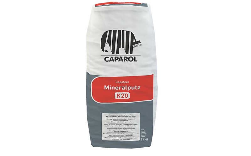 TINKAS MINERALINIS CAPAROL 25KG K-20 CT139 2MM(SAMANĖLĖ)