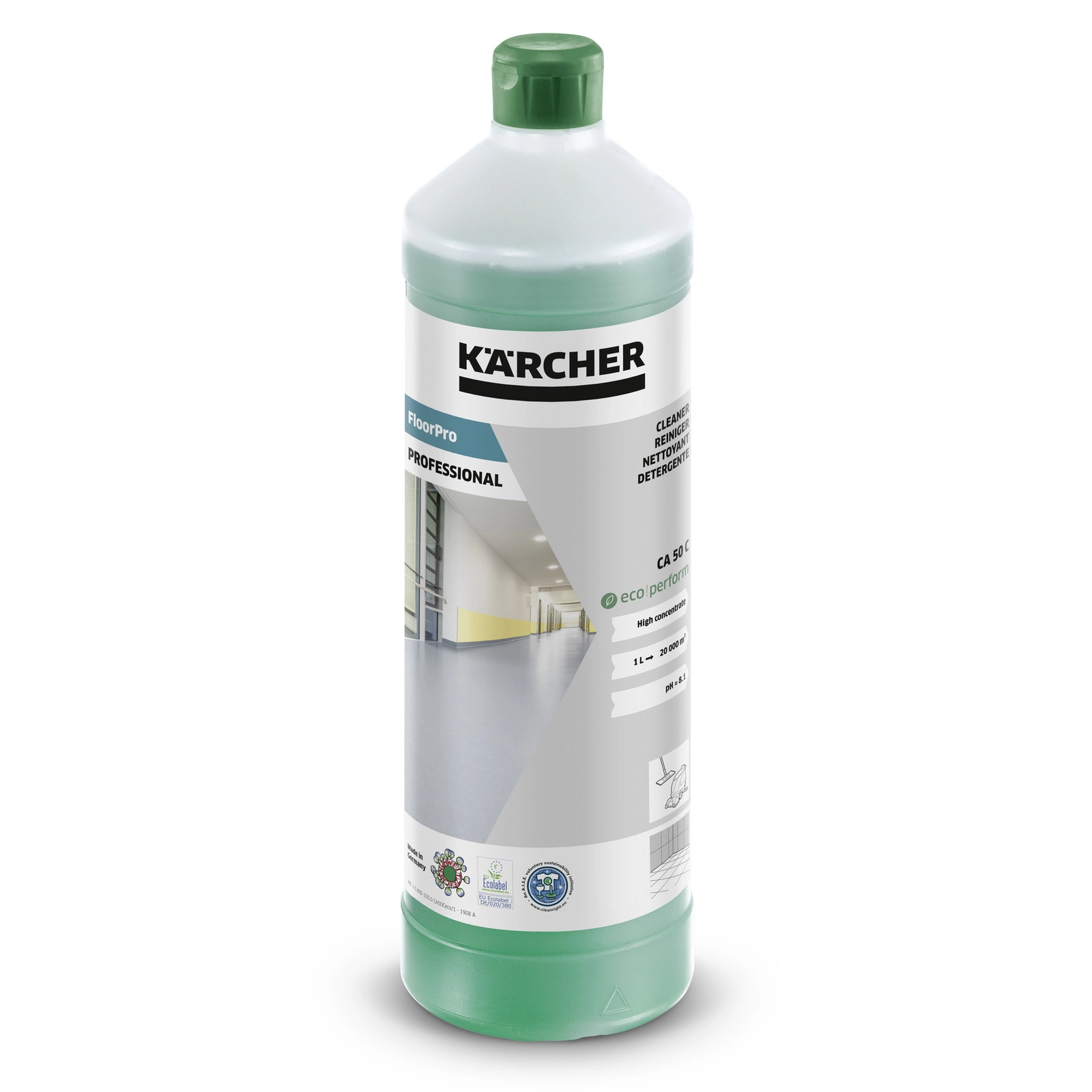 VALIKLIS GRINDŲ KARCHER FLOORPEO CA 50 C ECO PERFORM 1L 6.296-053.0