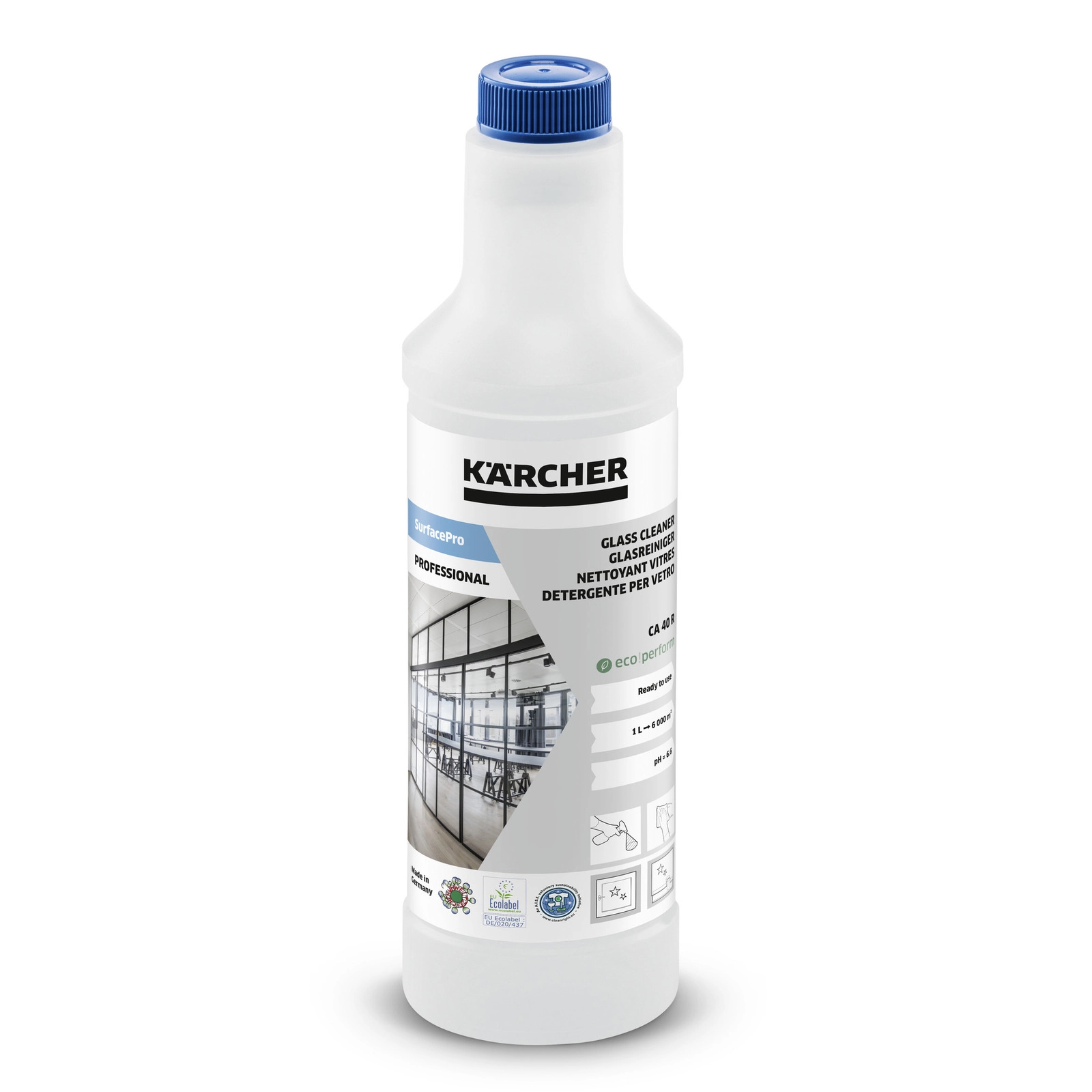 VALIKLIS STIKLO KARCHER SURFACEPRO CA 40 R 0.5L 6.295-687.0