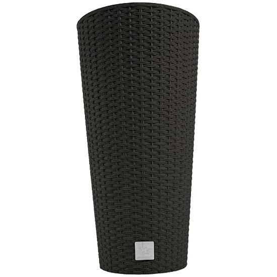 VAZONAS PLASTIKINIS 40CM RATO TUBUS RUDAS