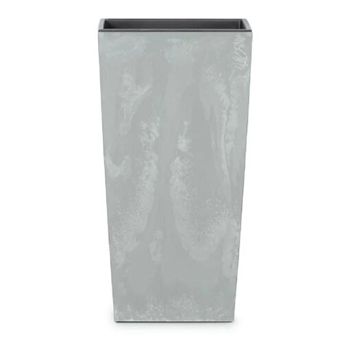VAZONAS PLASTIKINIS 40CM URBI SQUARE BETONO EFEKTO