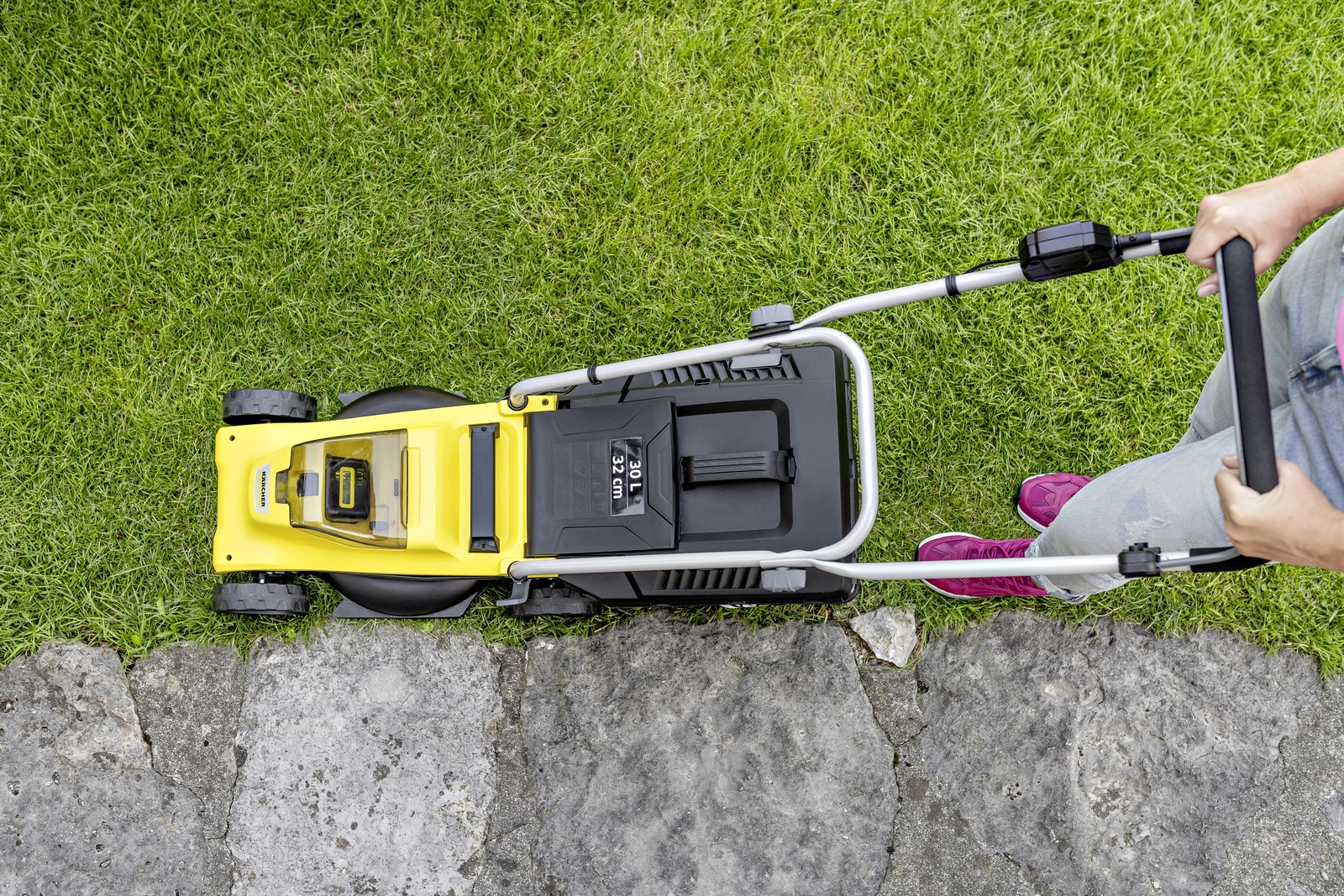 KARCHER LMO 2-18 vejapjovės šukos kraštų pjovimui