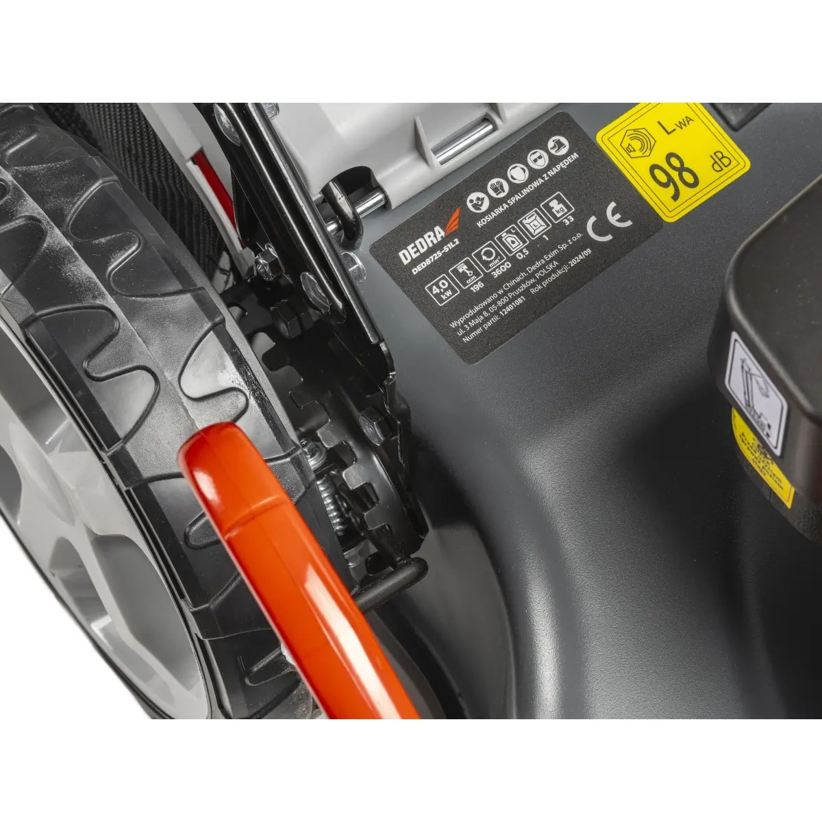 DEDRA DED8725-51L2 pjovimo peilis po apačia