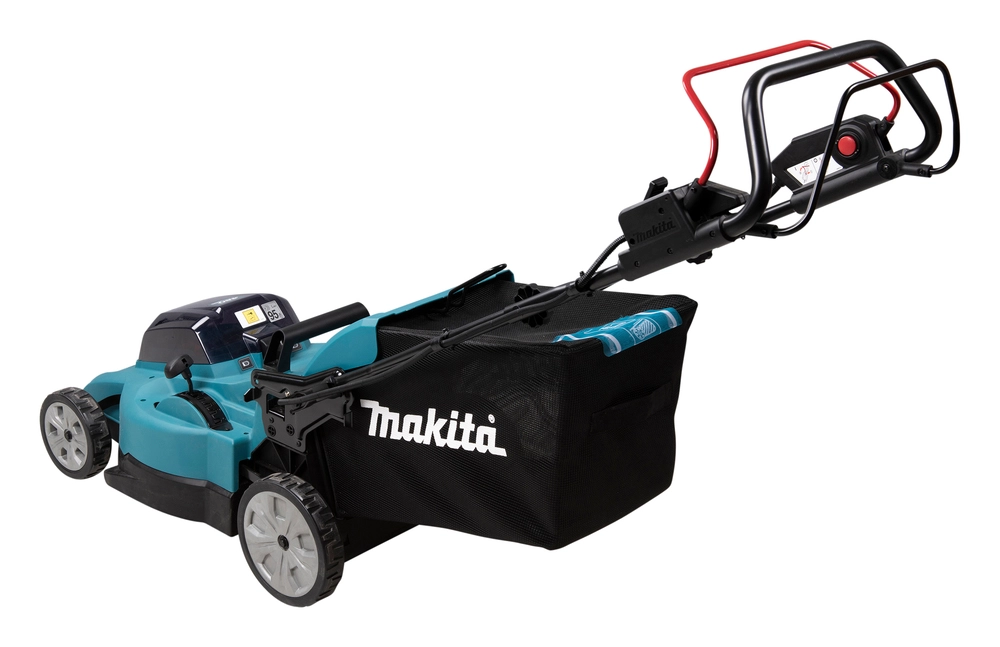Makita DLM481Z vejapjovės aukščio reguliavimo mechanizmas