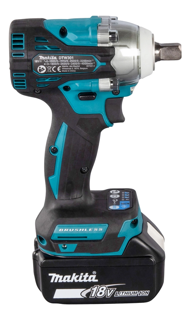 Makita DTW301Z 4 darbo režimų funkcija