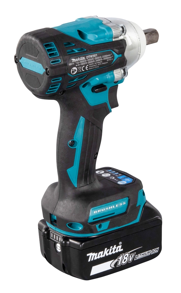 Bešepetėlinis variklis Makita DTW301Z veržliasukio viduje