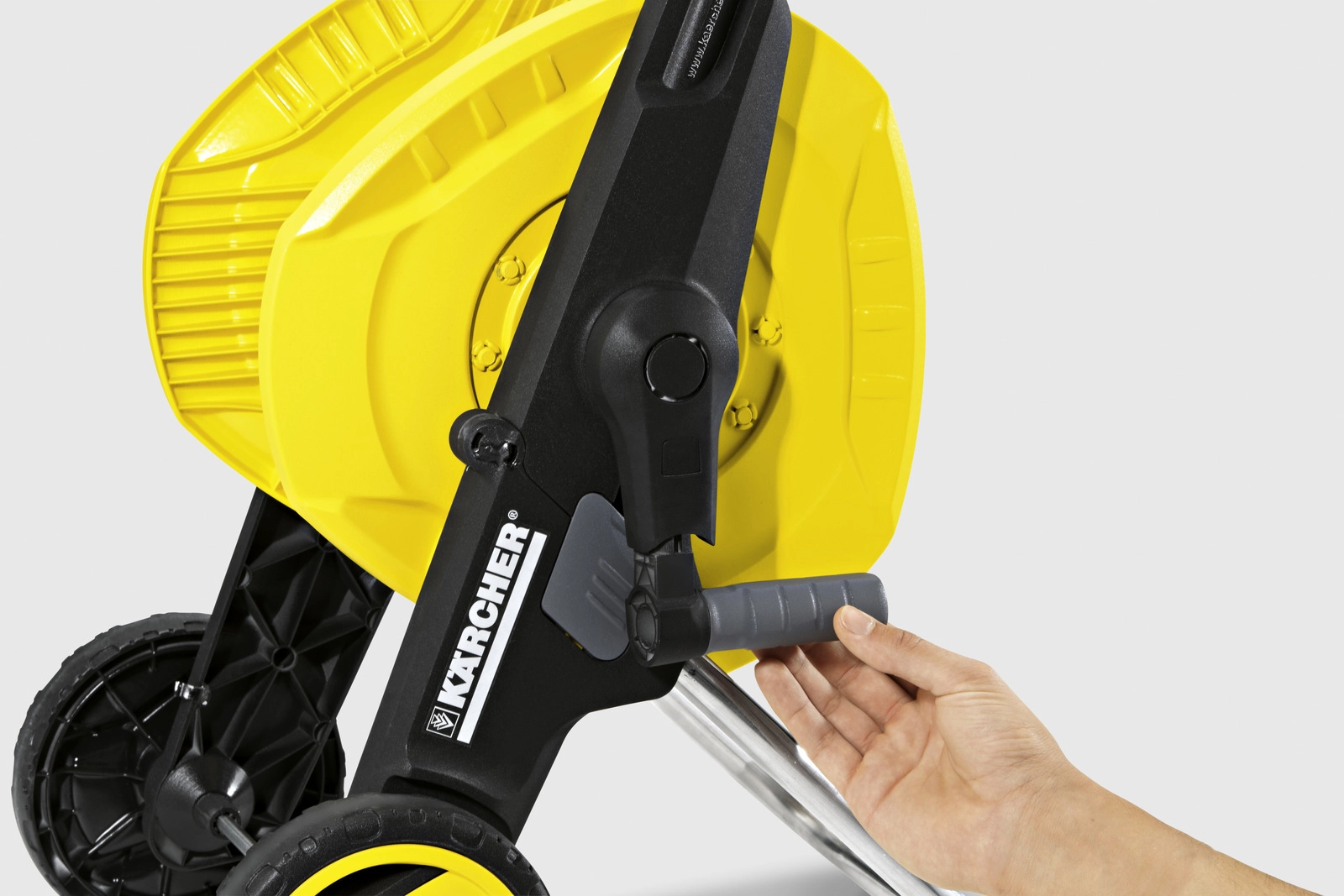 KARCHER HT 3.400 laistymo žarnų vežimėlis pilnai sumontuotas