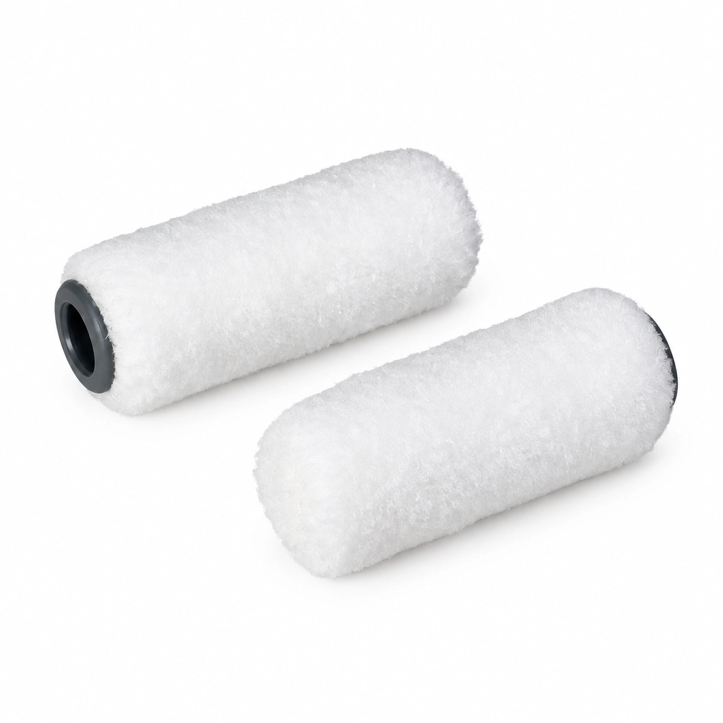 ANZA SUPER FELT MINI 50mm profesionalus dažymo volelis su veltinio audiniu baldams lakuoti