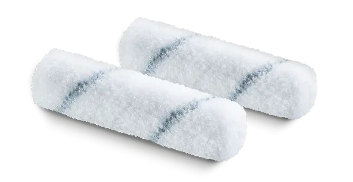 HARDY NYLON MINI 6 dažymo voleliai 100mm du vienetai mediniams paviršiams