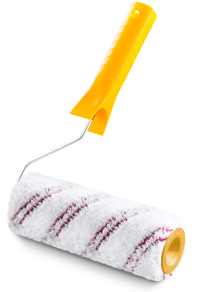 HARDY Microfibre MAXI 180mm dažymo volelis su rankena profesionaliam darbui