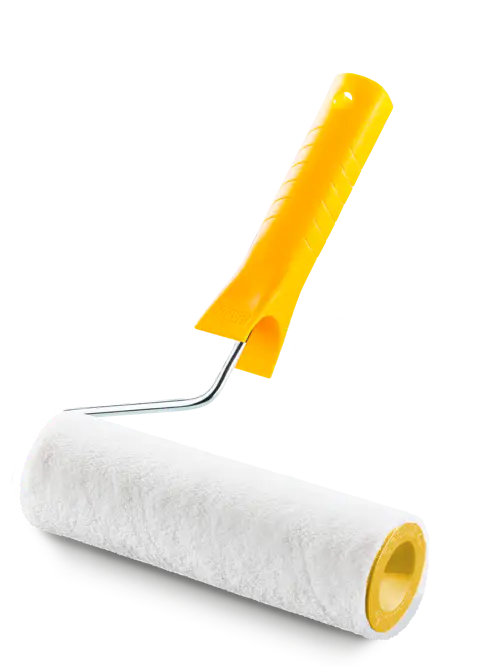 Hardy Velur MAXI 4 dažymo volelis su rankena 250mm ilgio profesionaliam lakavimui