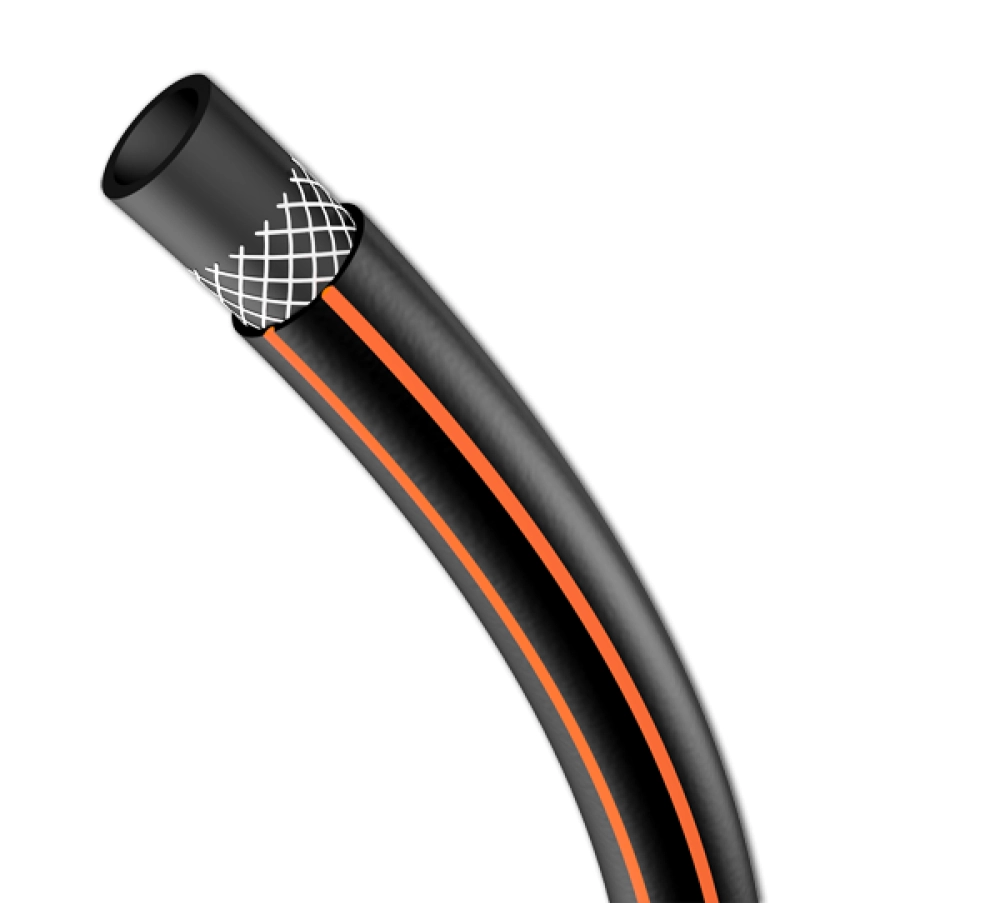 Profesionali CARAT laistymo žarna 50m ilgio su kryžminiu armavimo pluoštu