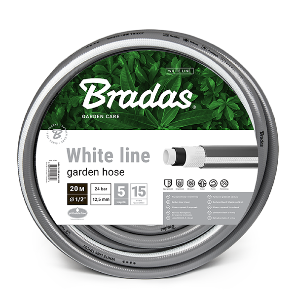 ŽARNA SODO 5/8"-50M WHITE LINE
