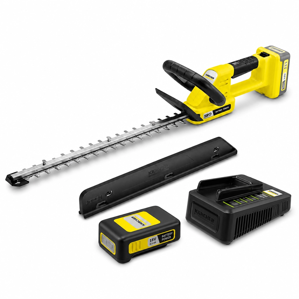 ŽIRKLĖS GYVATVORIŲ AKUMULIATORINĖS KARCHER HGE 3-18 BATTERY SET 1.445-611.0